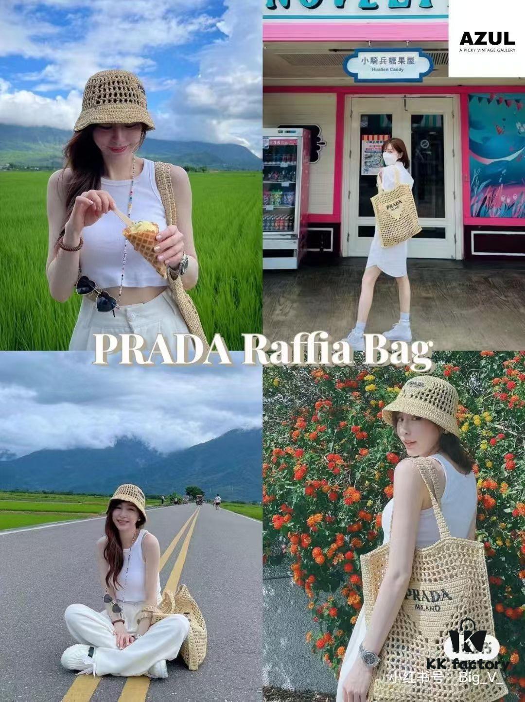 Raffia Tote Bag