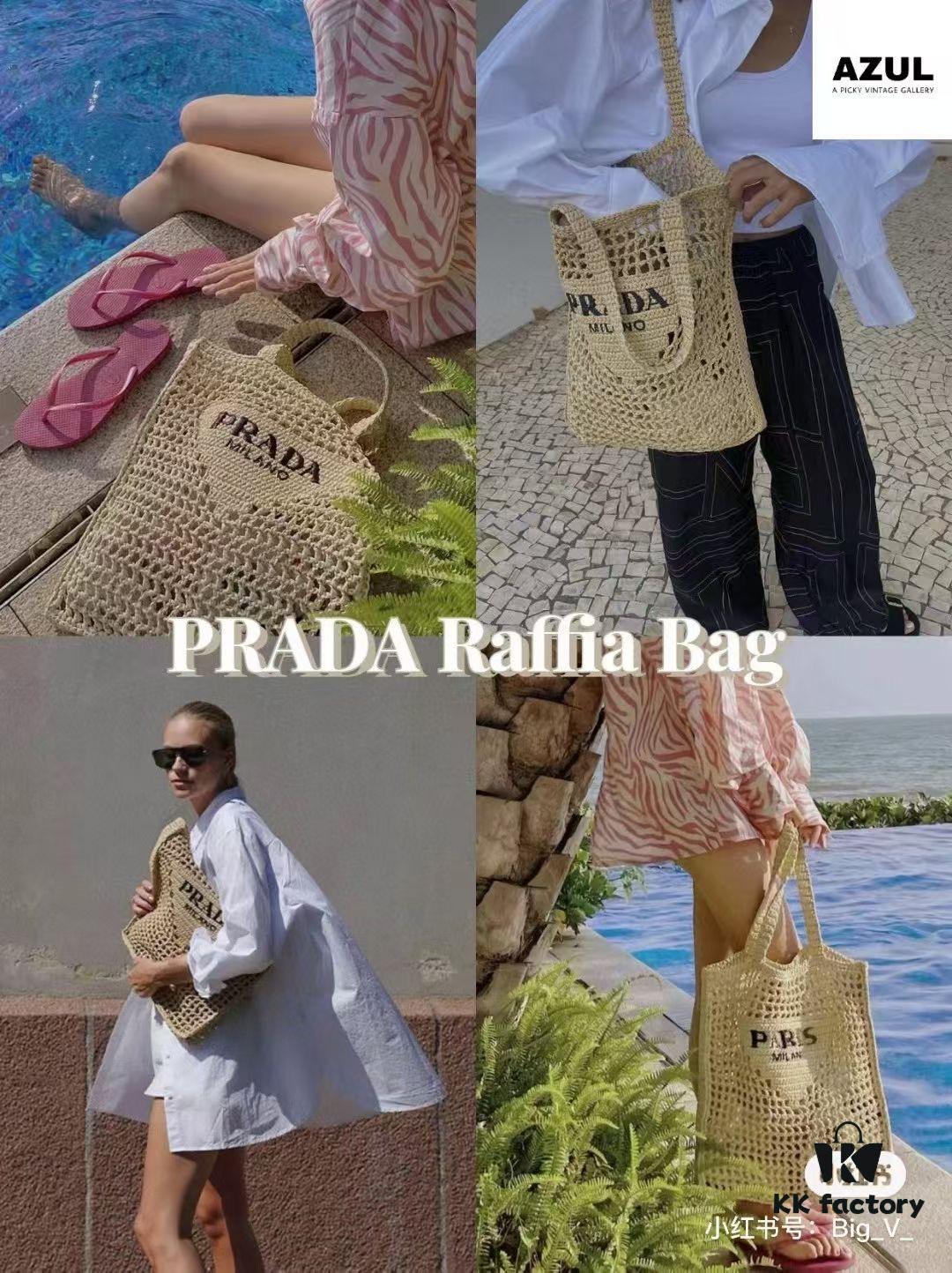 Raffia Tote Bag