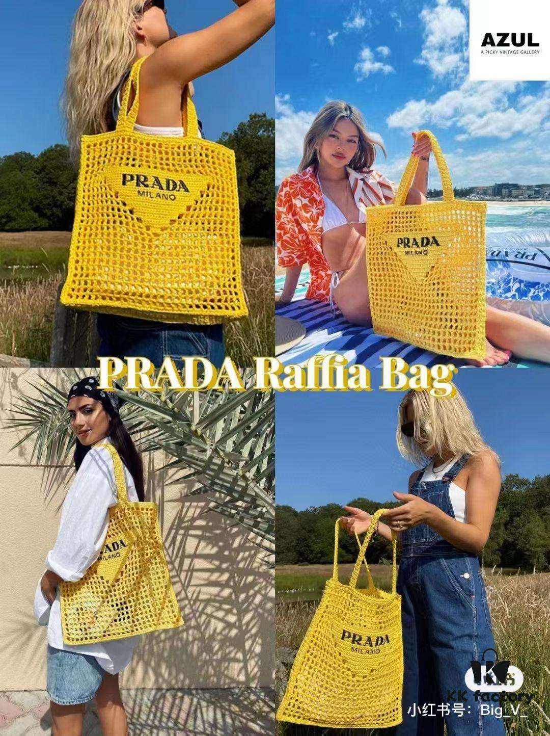 Raffia Tote Bag