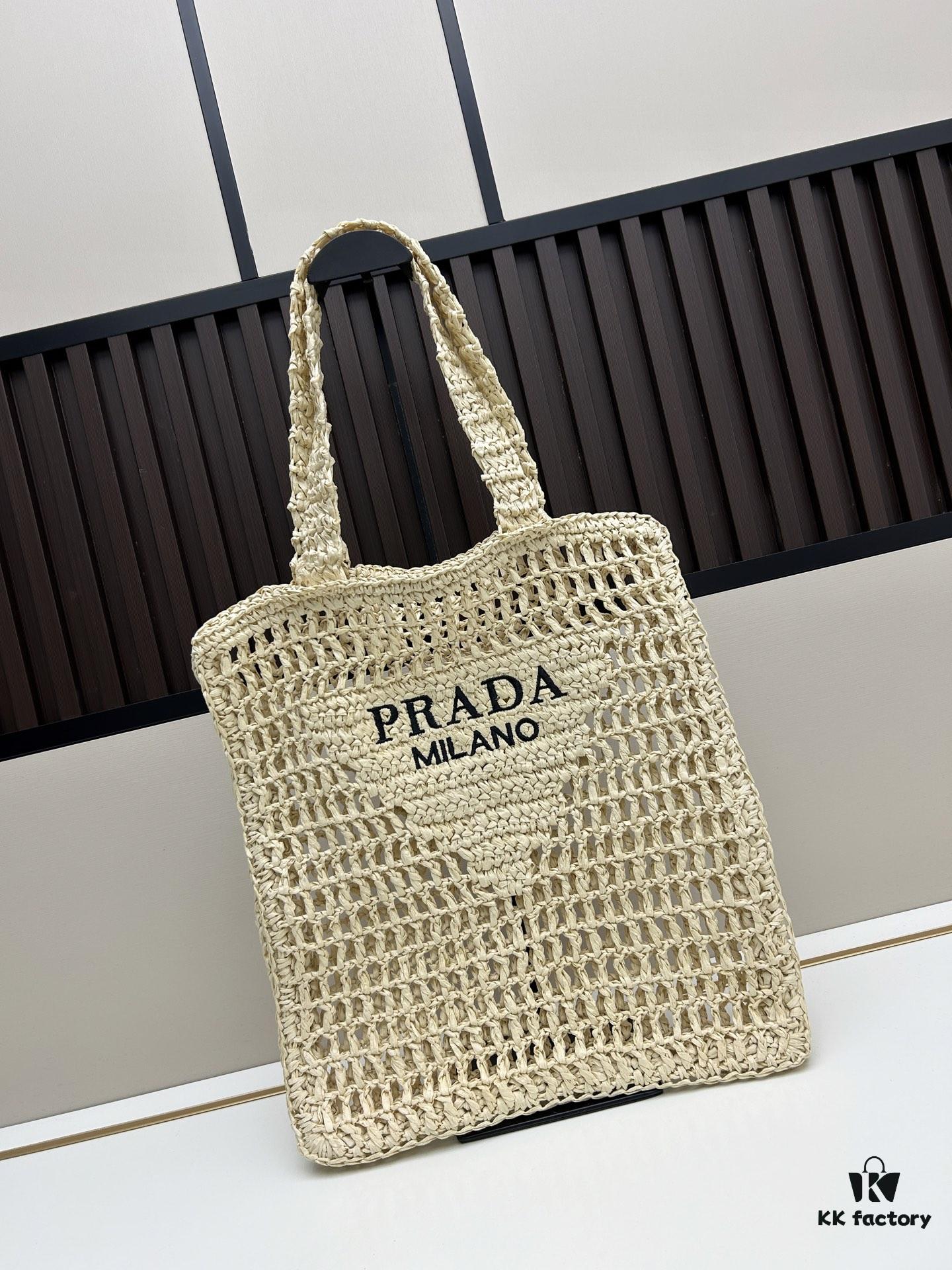 Raffia Tote Bag