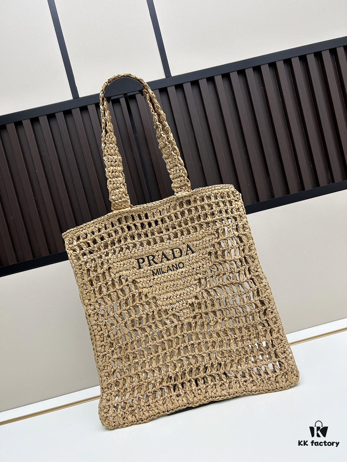 Raffia Tote Bag