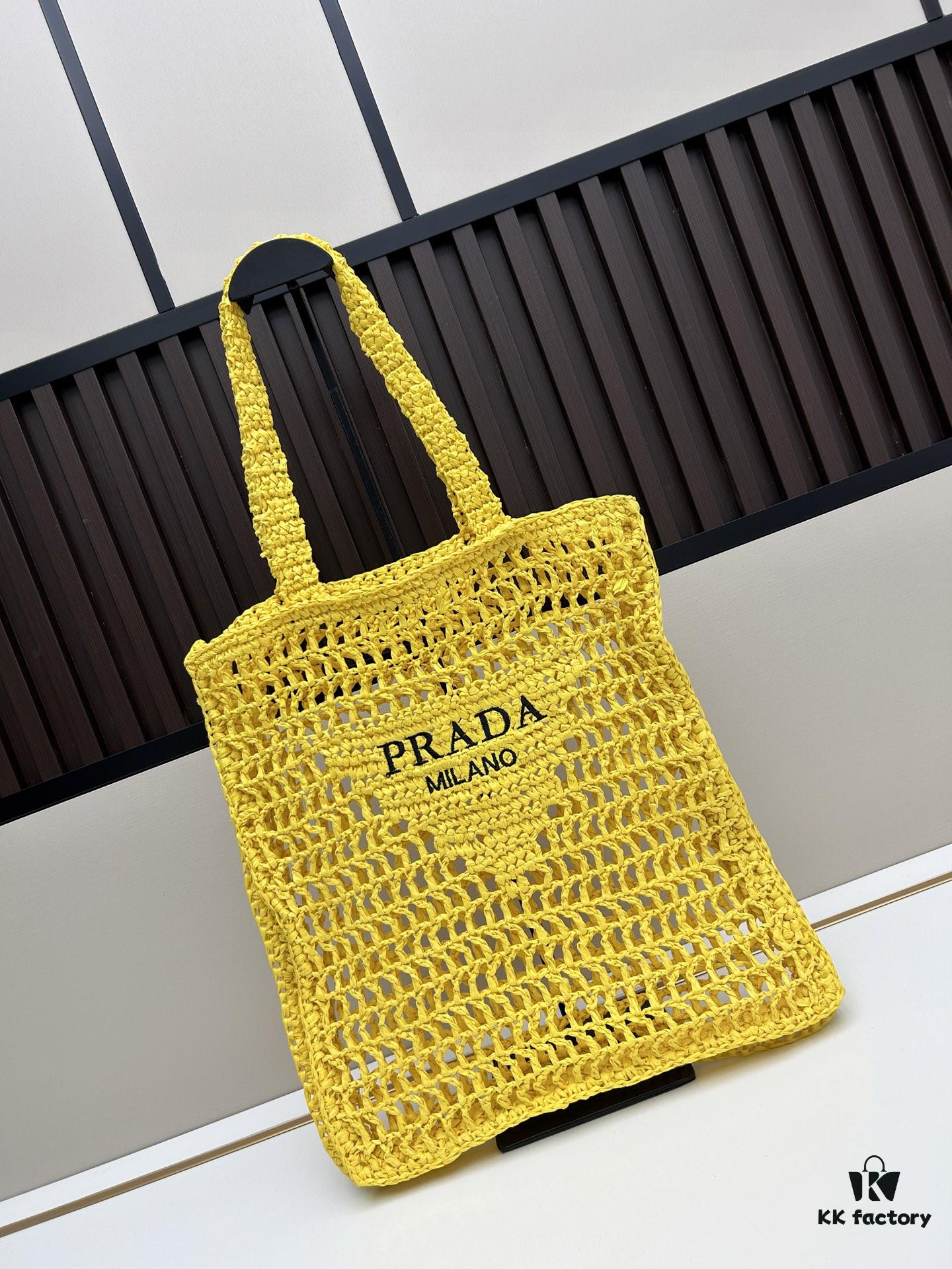 Raffia Tote Bag