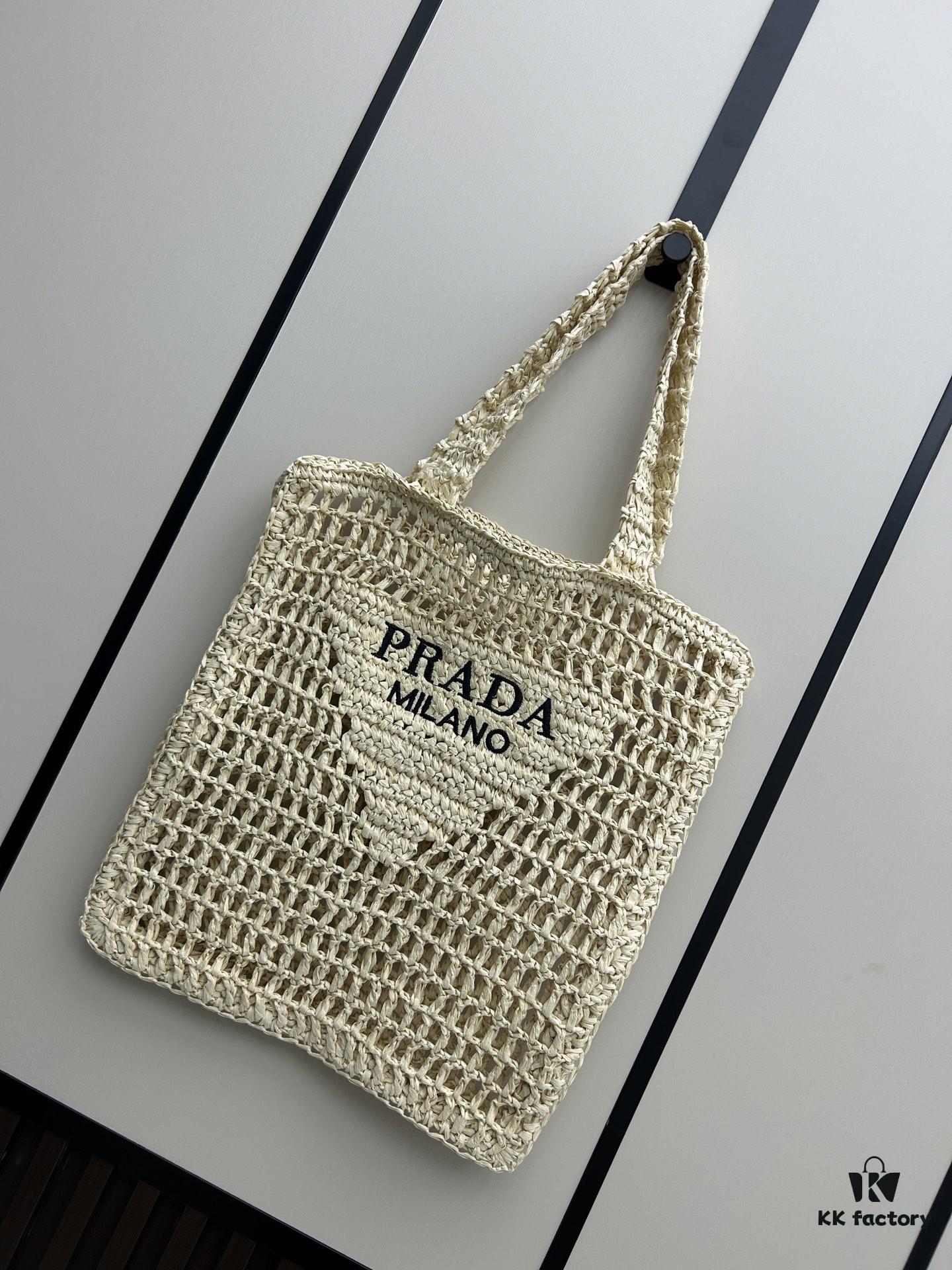 Raffia Tote Bag