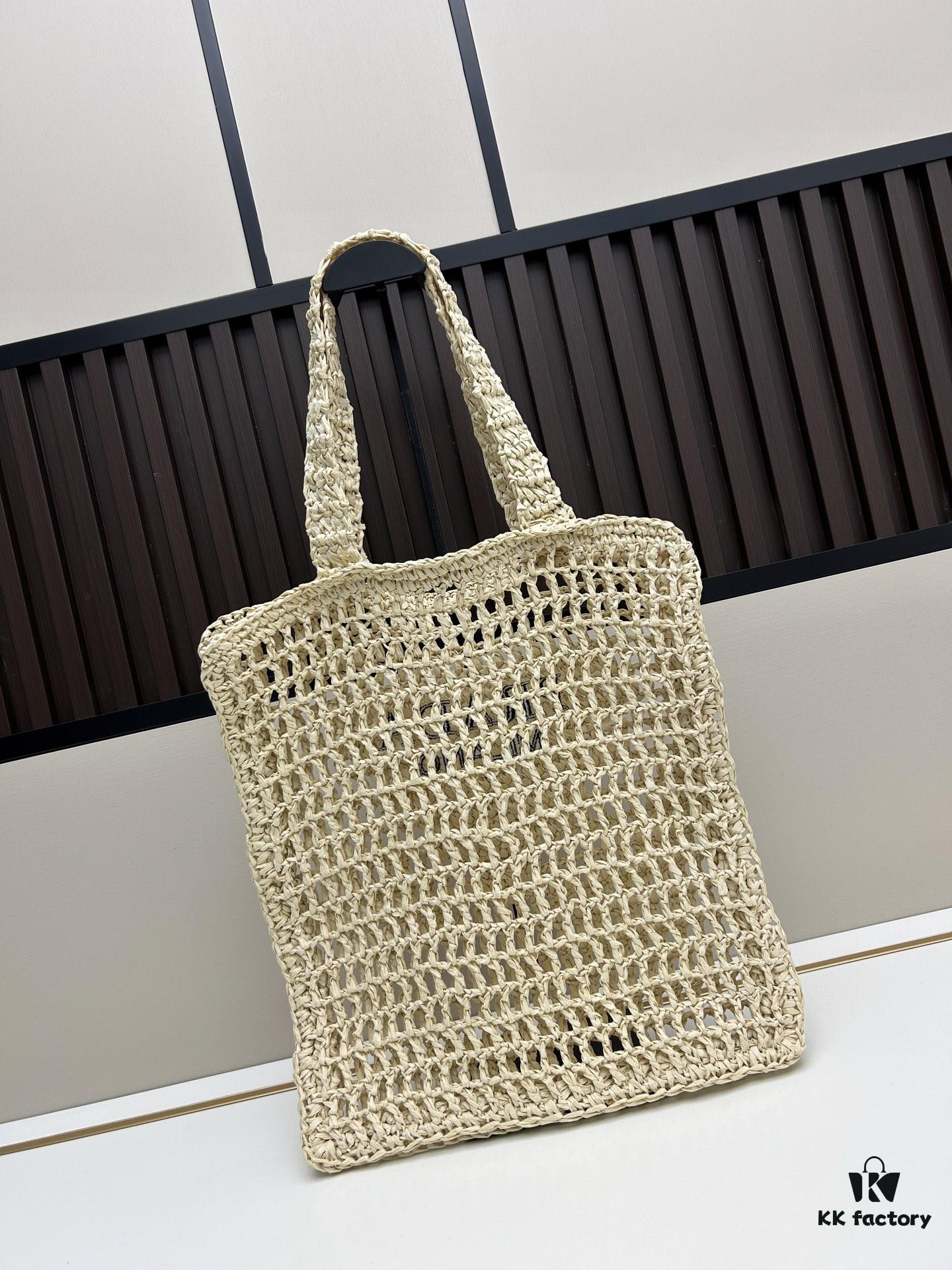 Raffia Tote Bag