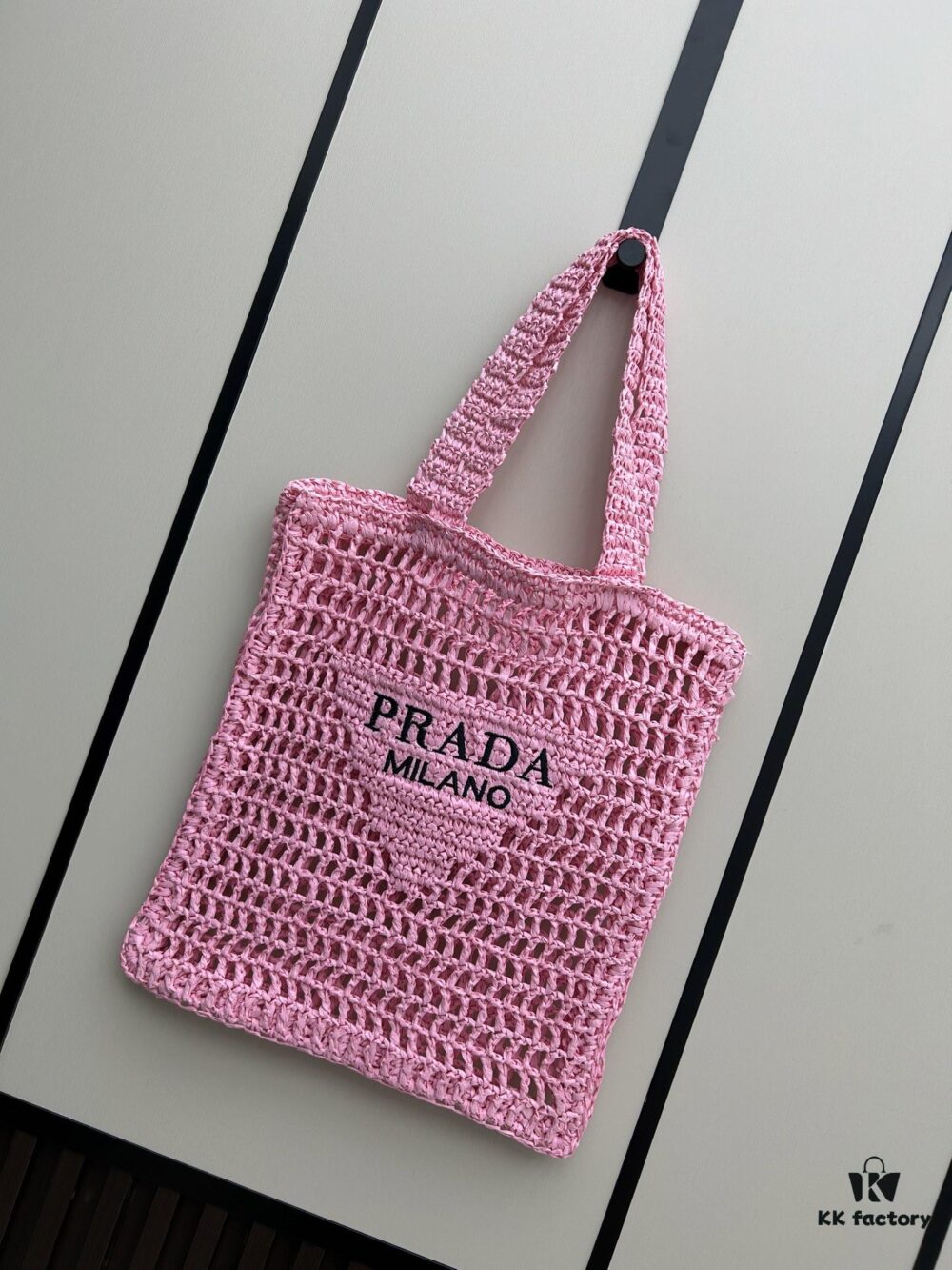 Raffia Fiber Tote Bag