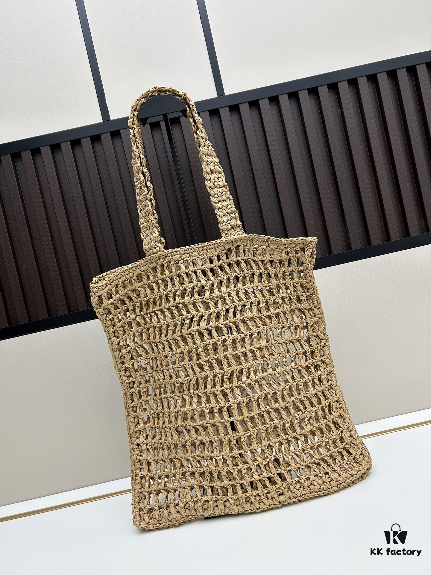 Raffia Tote Bag