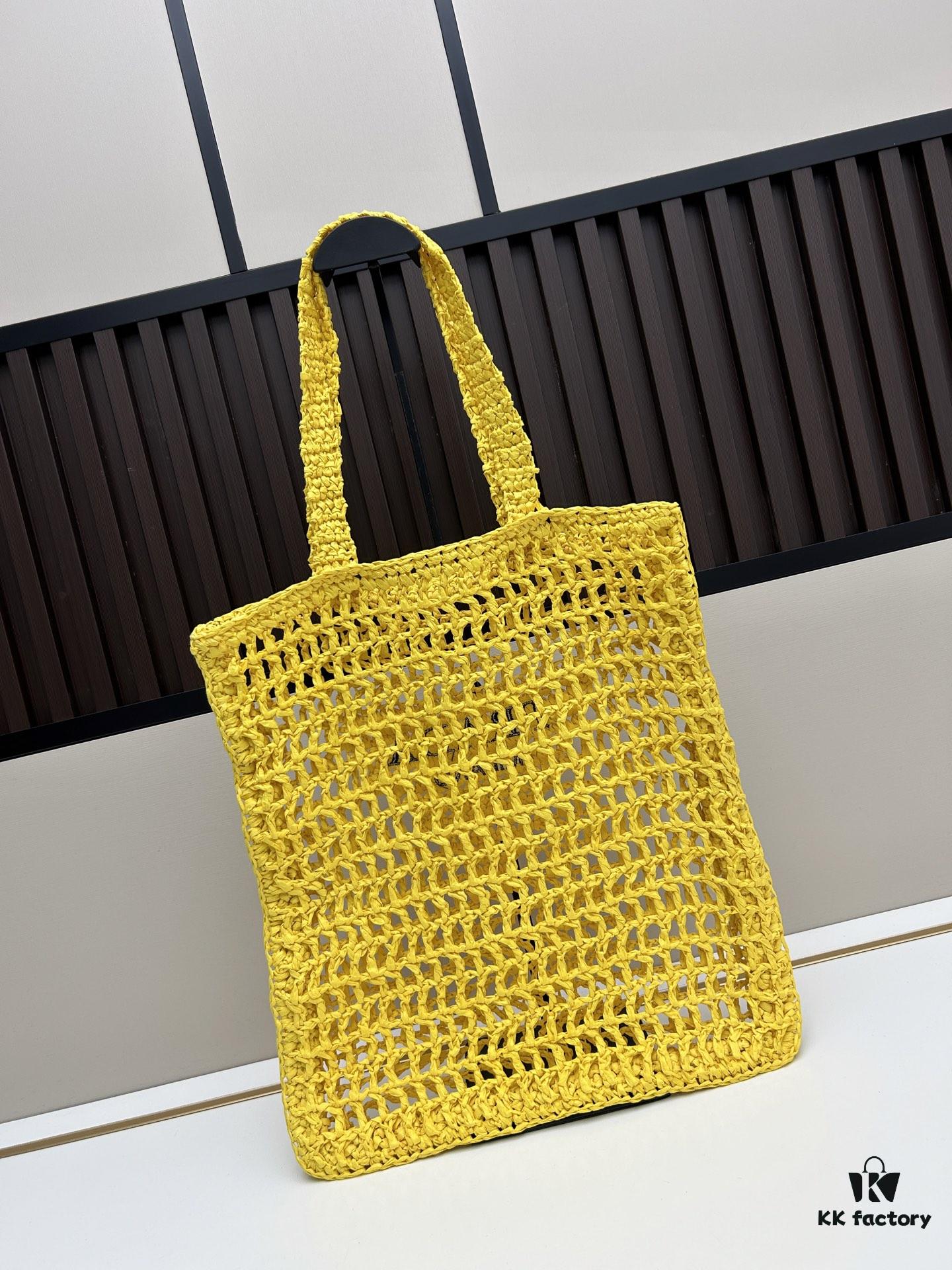 Raffia Tote Bag