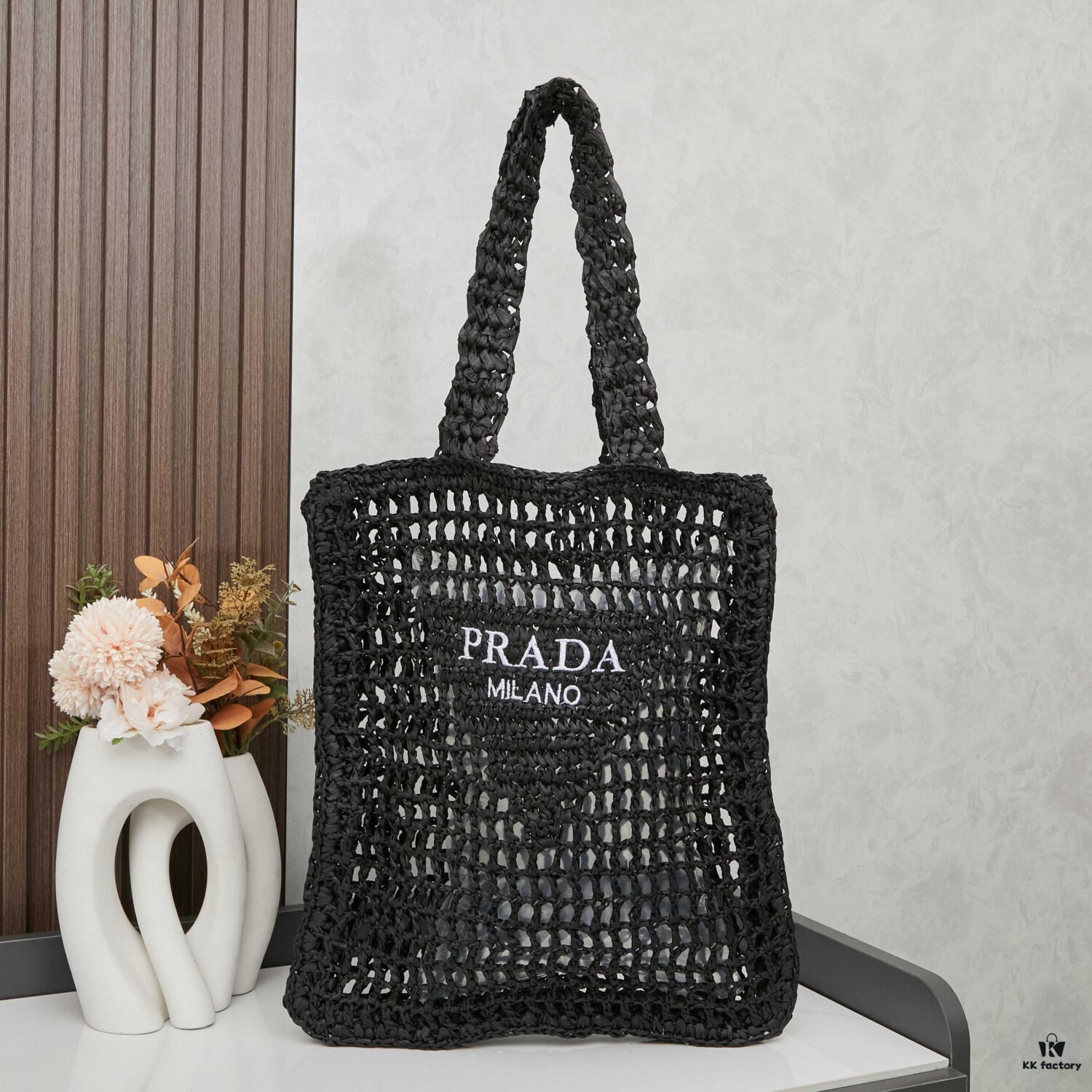 Raffia Tote Bag