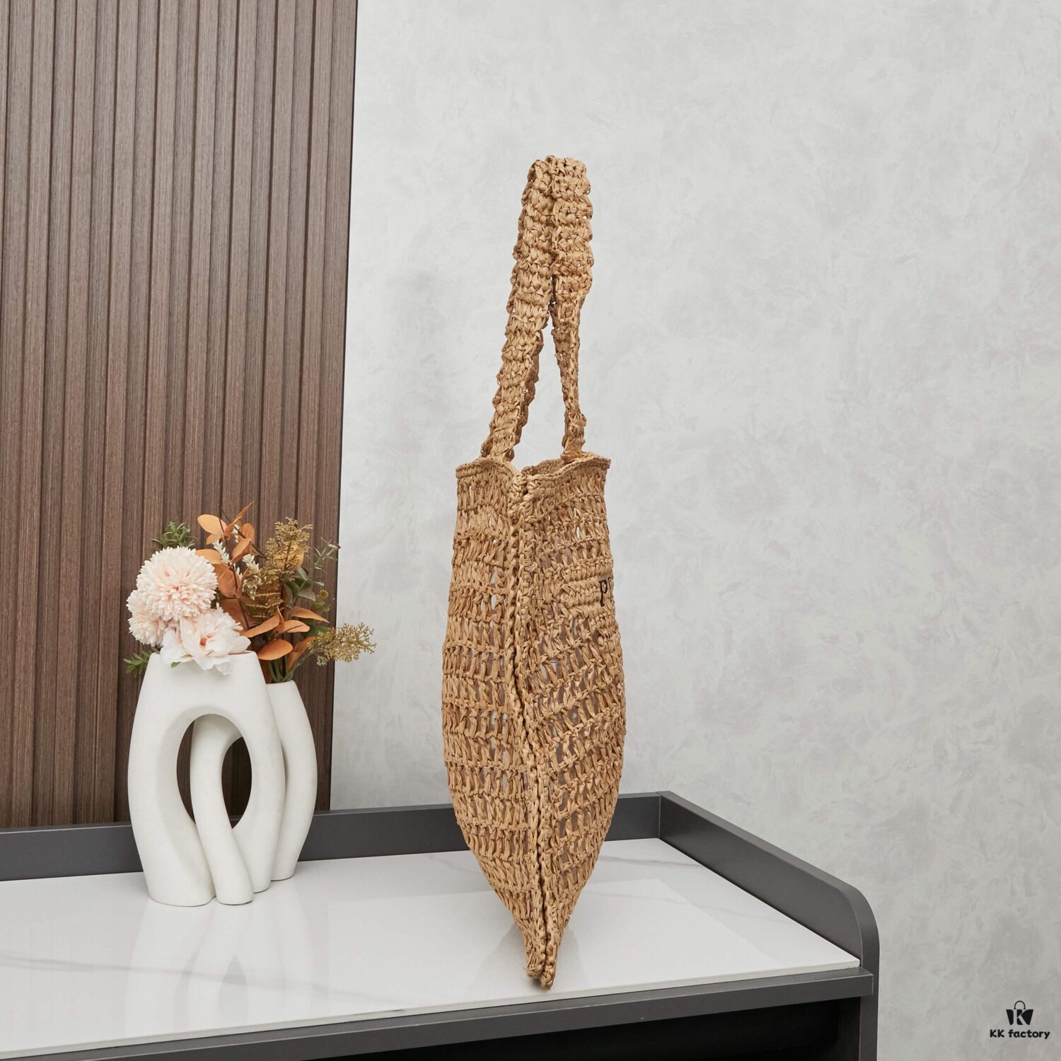 Raffia Tote Bag