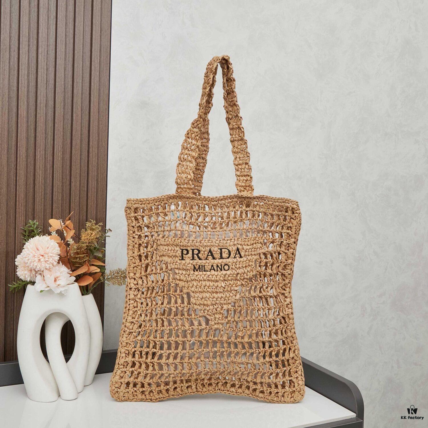 Raffia Tote Bag