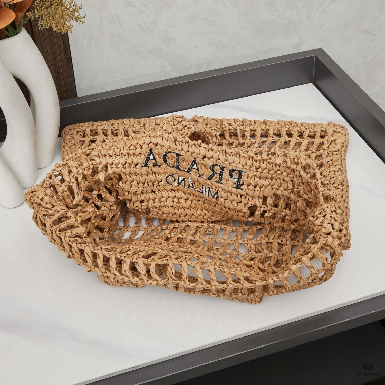 Raffia Tote Bag