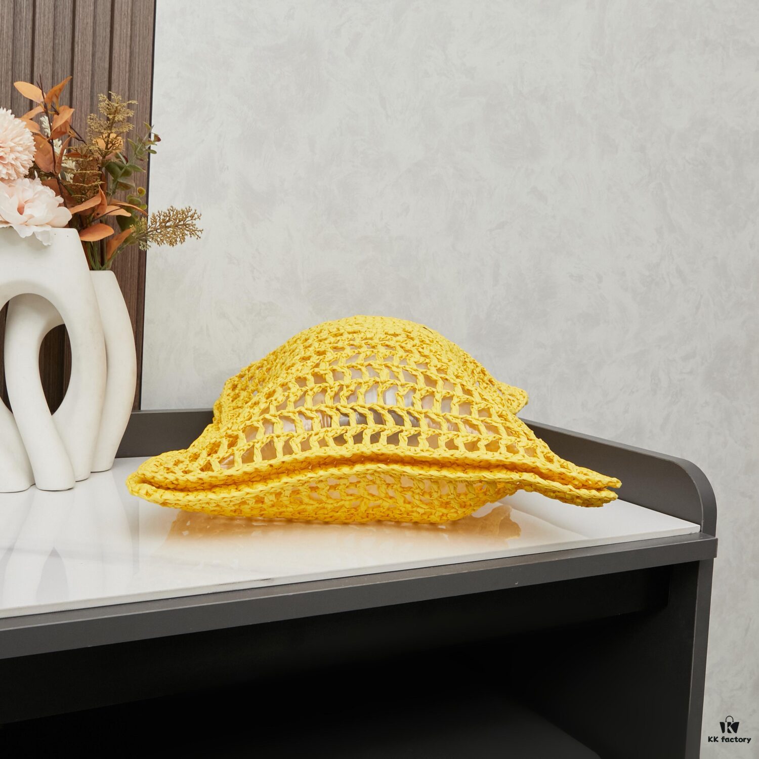 Raffia Fiber Tote Bag