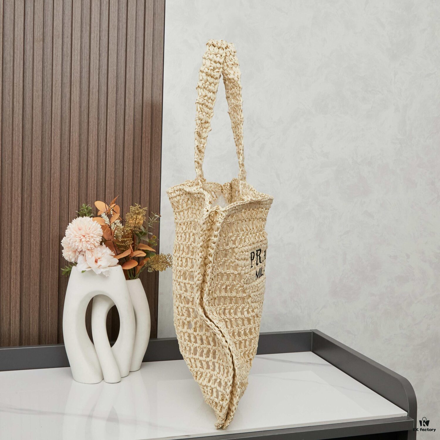 Raffia Tote Bag