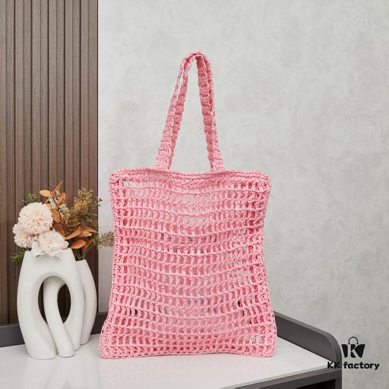 Raffia Tote Bag
