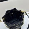 PRADA Mini Black and Gold Bucket Bag 🧚 So Elegant~
