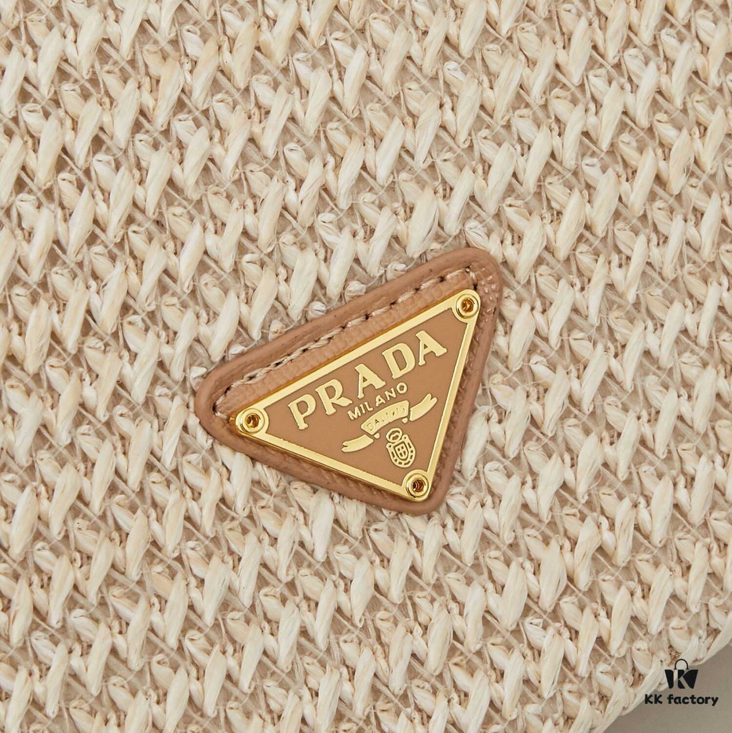 Prada New Raffia Camera Bag Model 2376 with Box Size 20x12x8