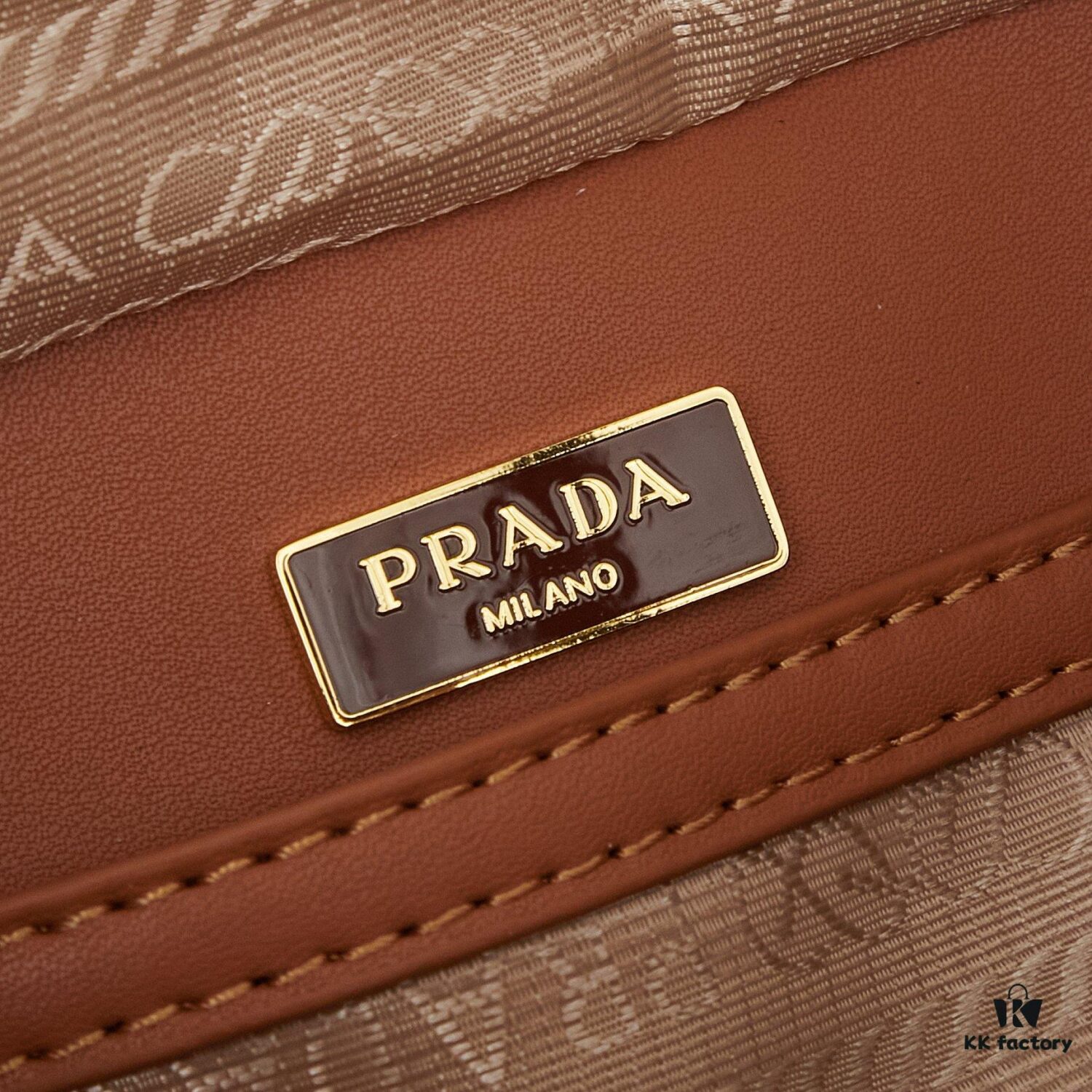 PRADA Woven Style Beautiful Bag with Box, Size 19x12x6, Model No. 2427