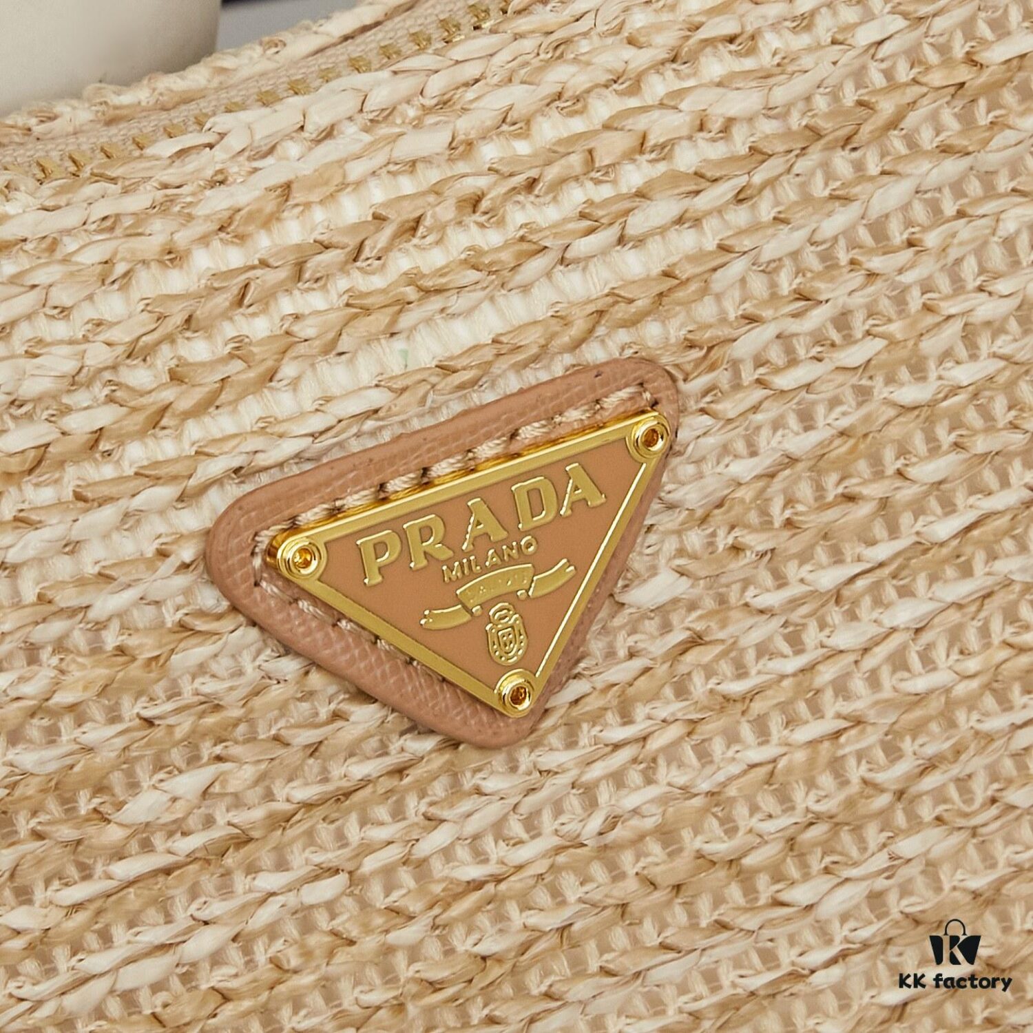 Prada Hobo Combo Raffia Woven Limited Edition Mini Bag 2429