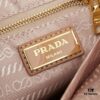 PRADA Summer It Bag – Woven Straw Tote with Italian Vegetable-Tanned Leather Trim, Size 38×30×12