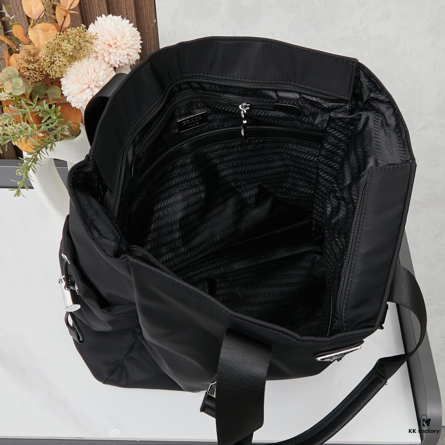 Prada Nylon Tote Bag