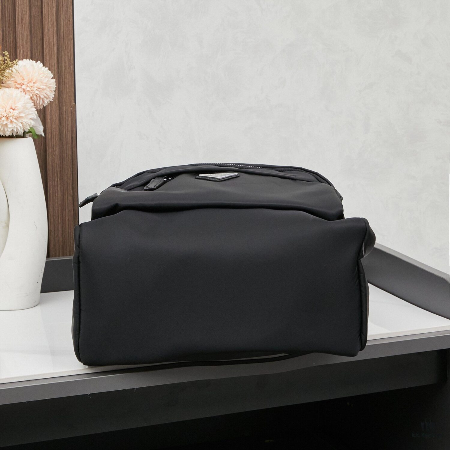 PRADA Re-Nylon and Saffiano Nylon Backpack Unisex – Waterproof Parachute Nylon with Leather Trim