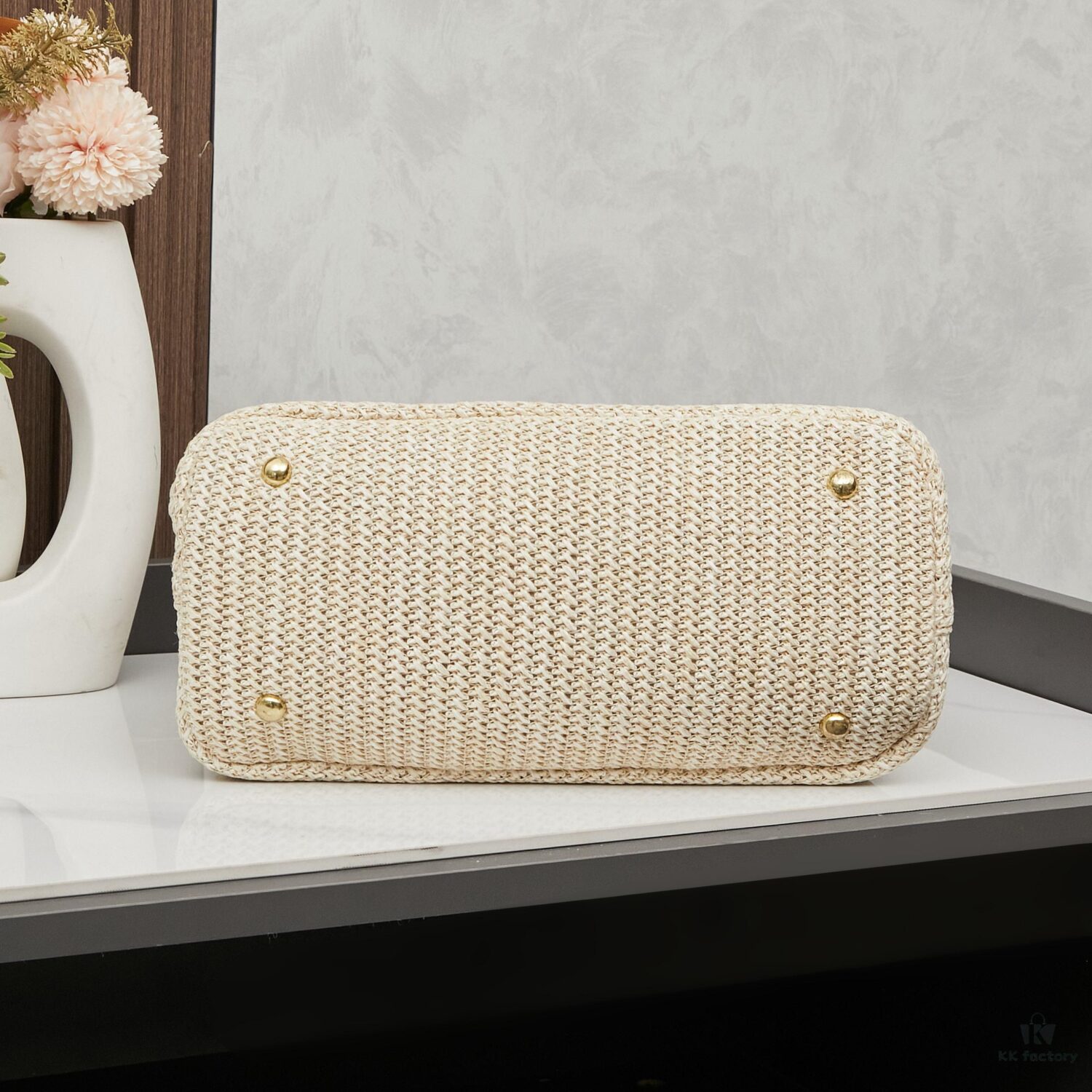 Prada Beautiful Wicker Basket Bag, Embrace the Summer with the Prada Rattan and Leather Tote