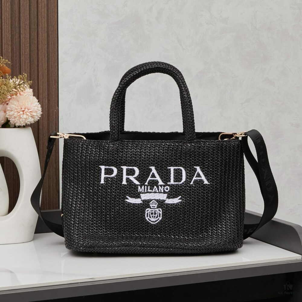 Prada Beautiful Wicker Basket Bag – Stylish and Practical Summer Essential