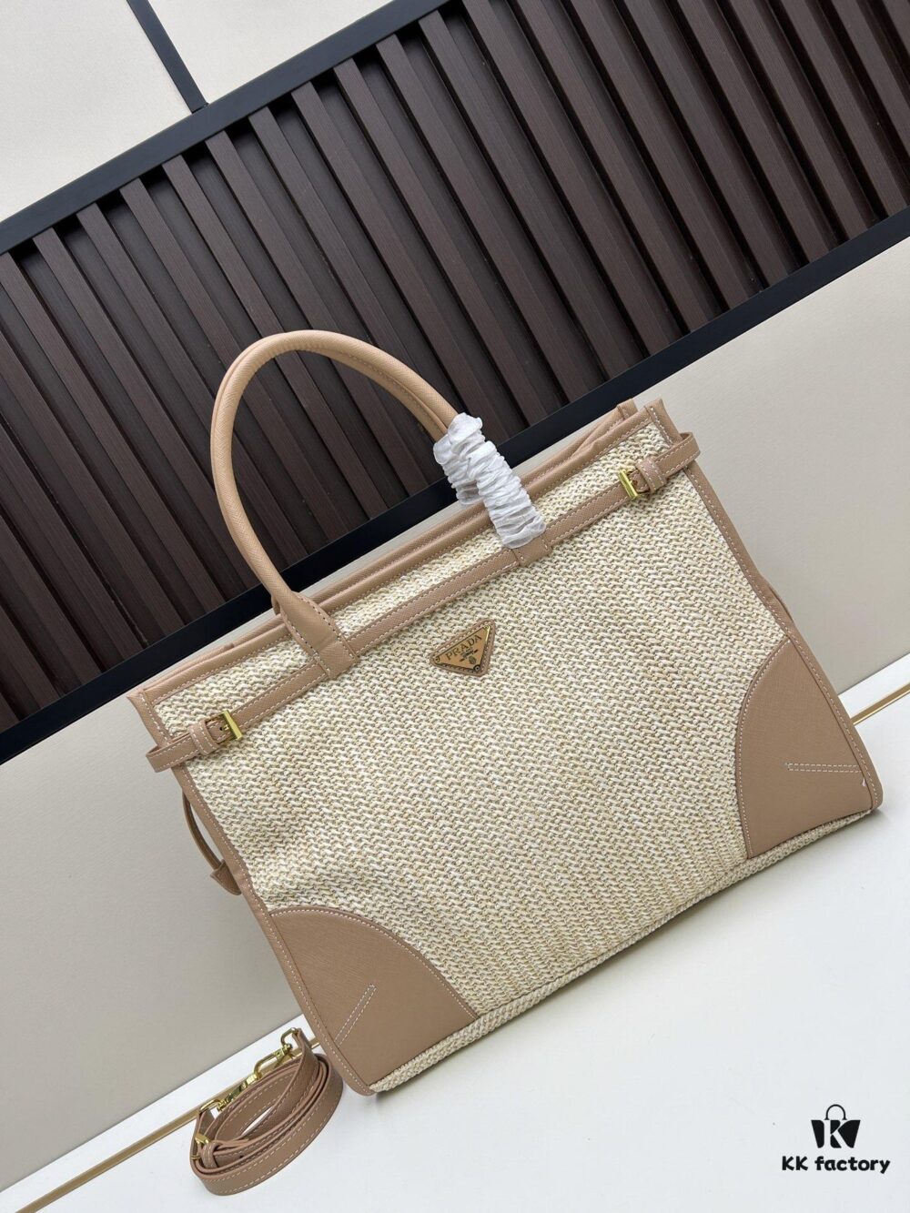 PRADA Summer It Bag – The Ultimate Woven Tote, Size 38×30×12