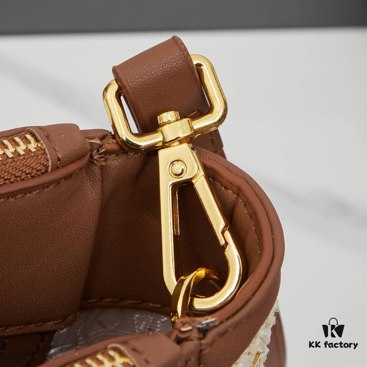 Prada Beautiful Rattan Bag with Box