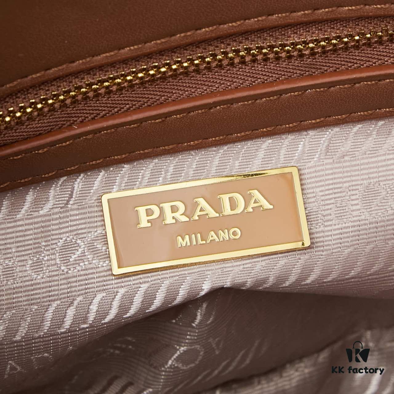 Prada Beautiful Rattan Bag with Box