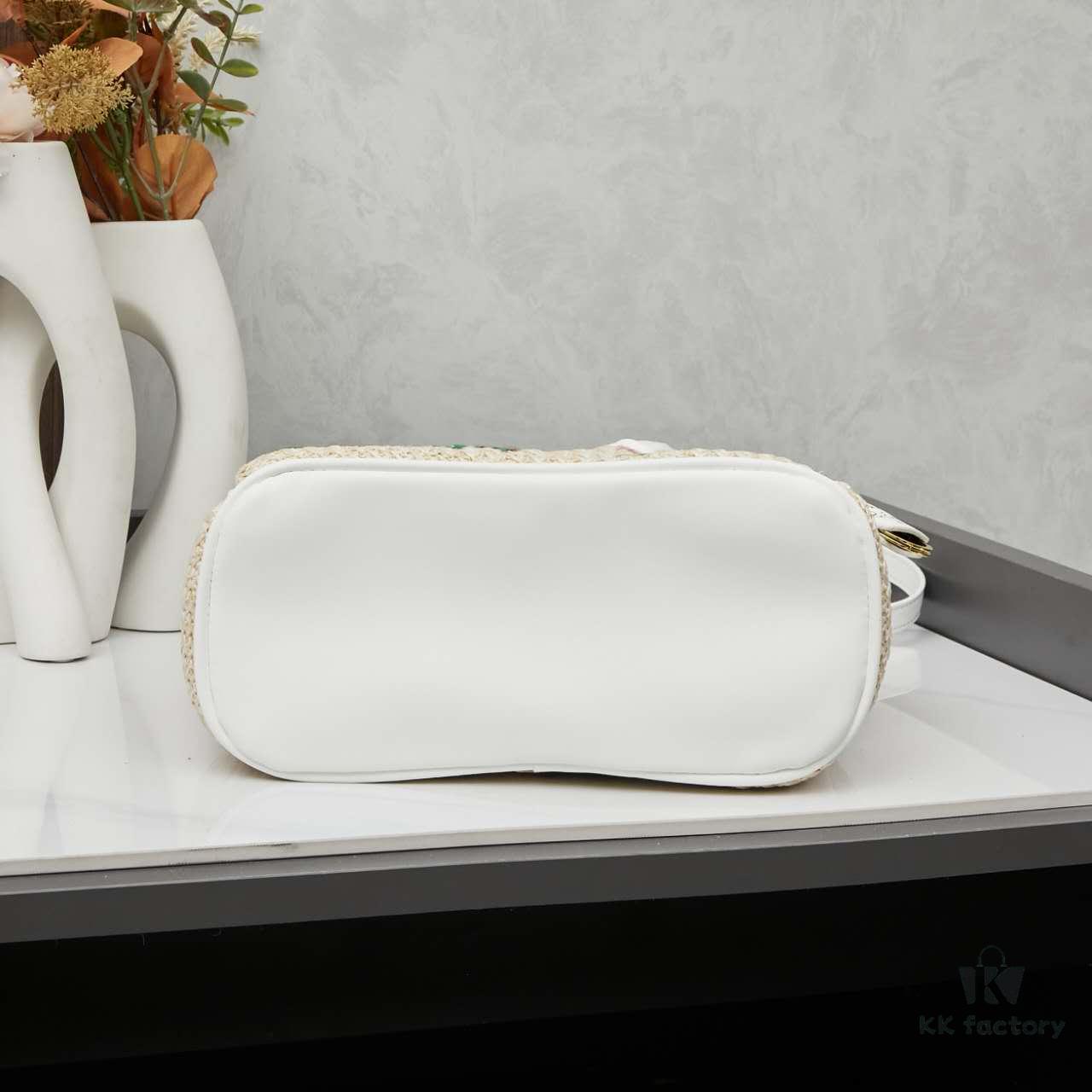 Prada Beautiful Rattan Bag with Box