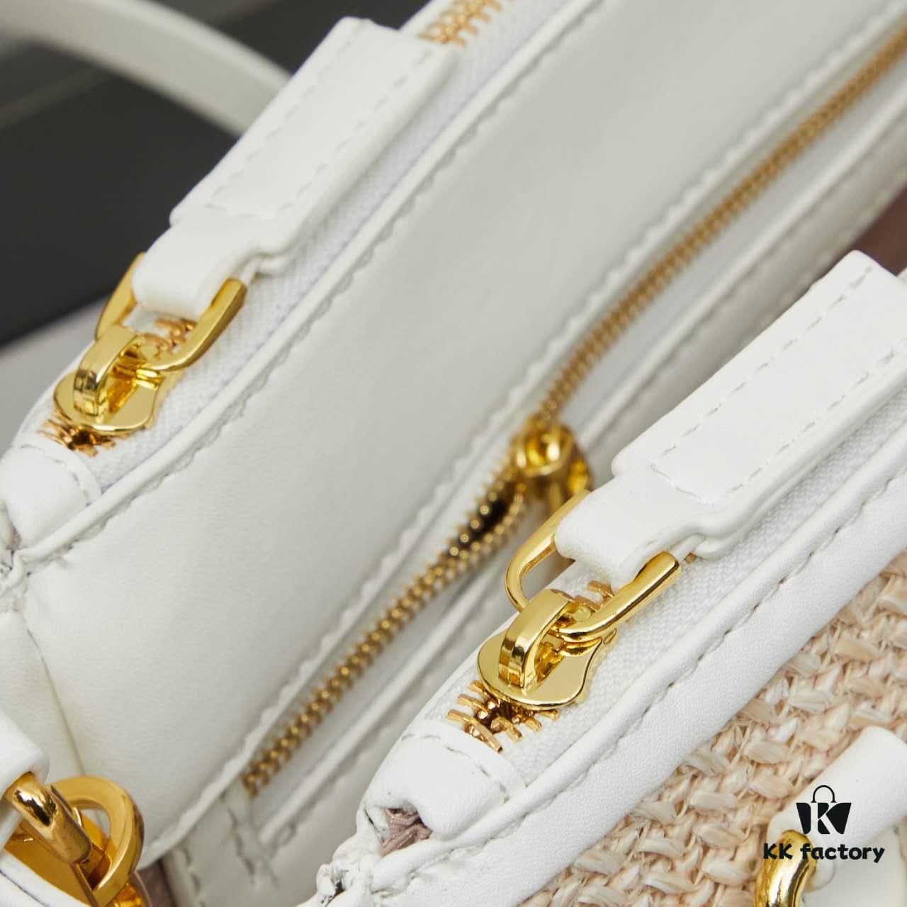 Prada Beautiful Rattan Bag with Box