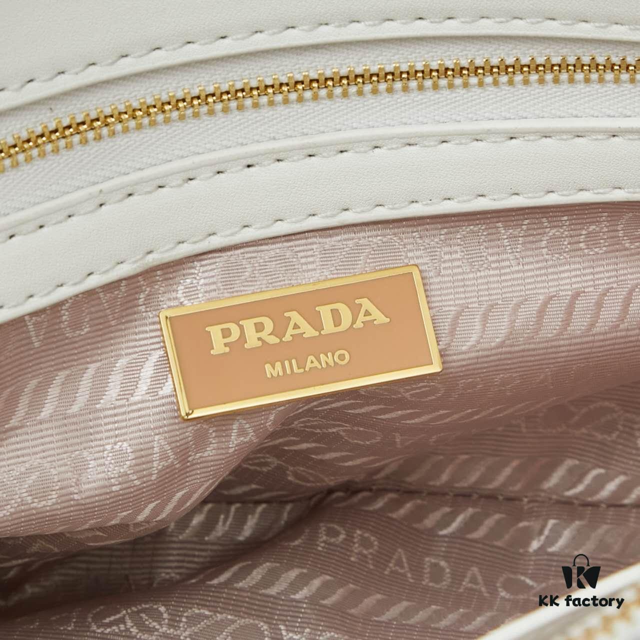 Prada Beautiful Rattan Bag with Box