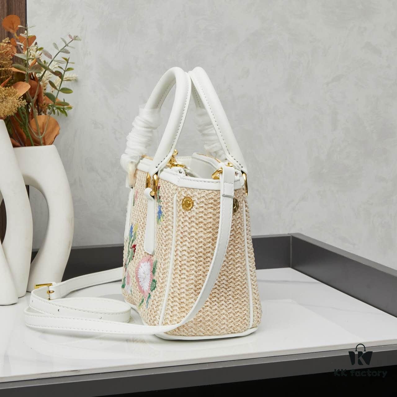 Prada Beautiful Rattan Bag with Box