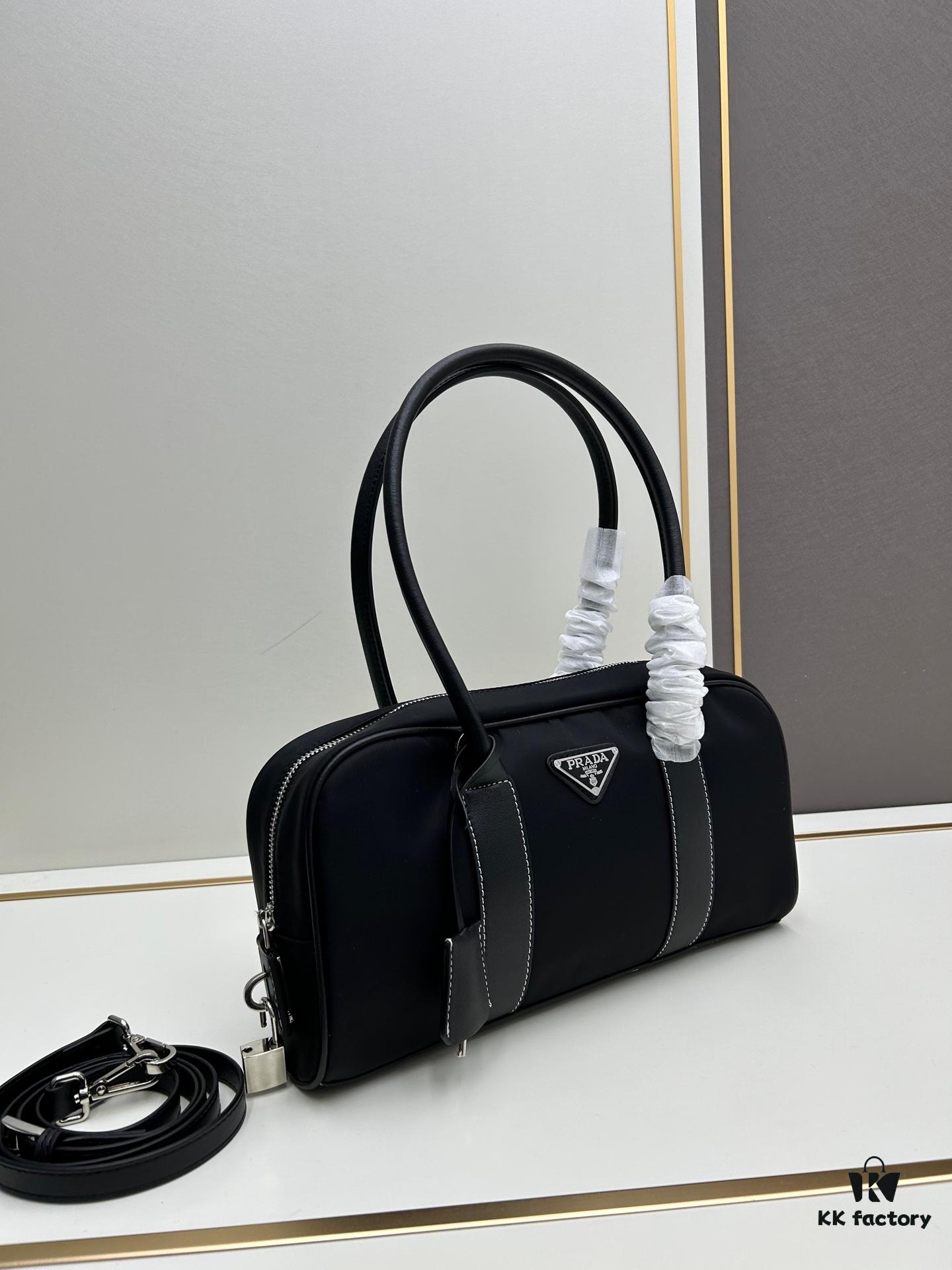 Large Size Prada Boston Bag – The Greek God of Fashion!