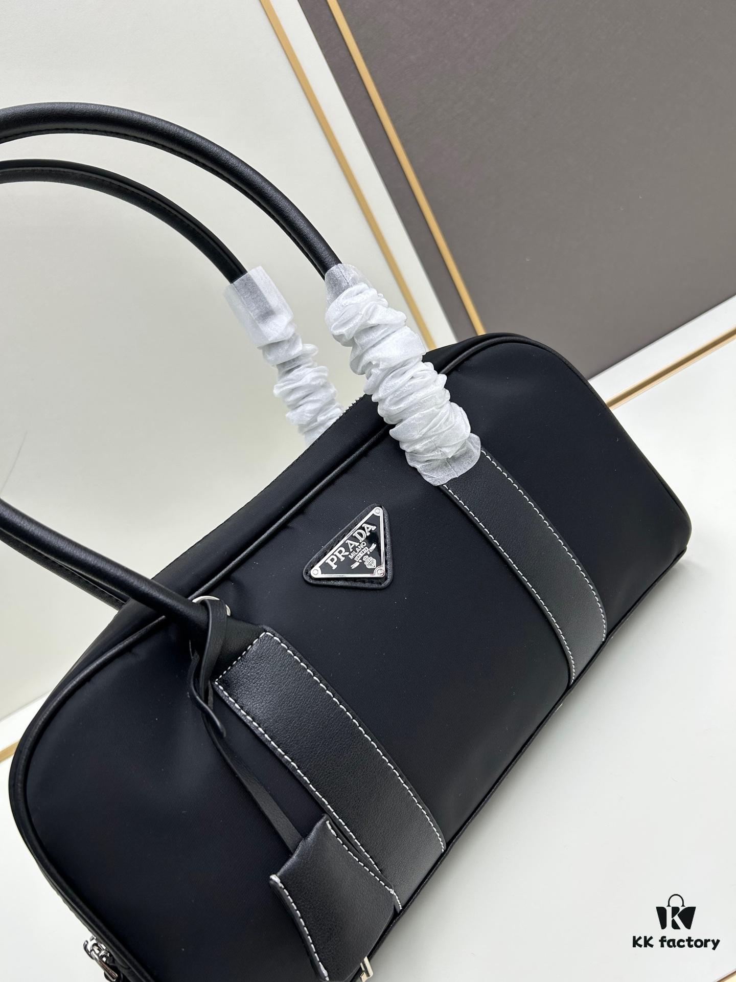 Large Size Prada Boston Bag – The Greek God of Fashion!