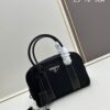 PRADA Black Vintage Boston Handbag ||| The Epitome of Elegance