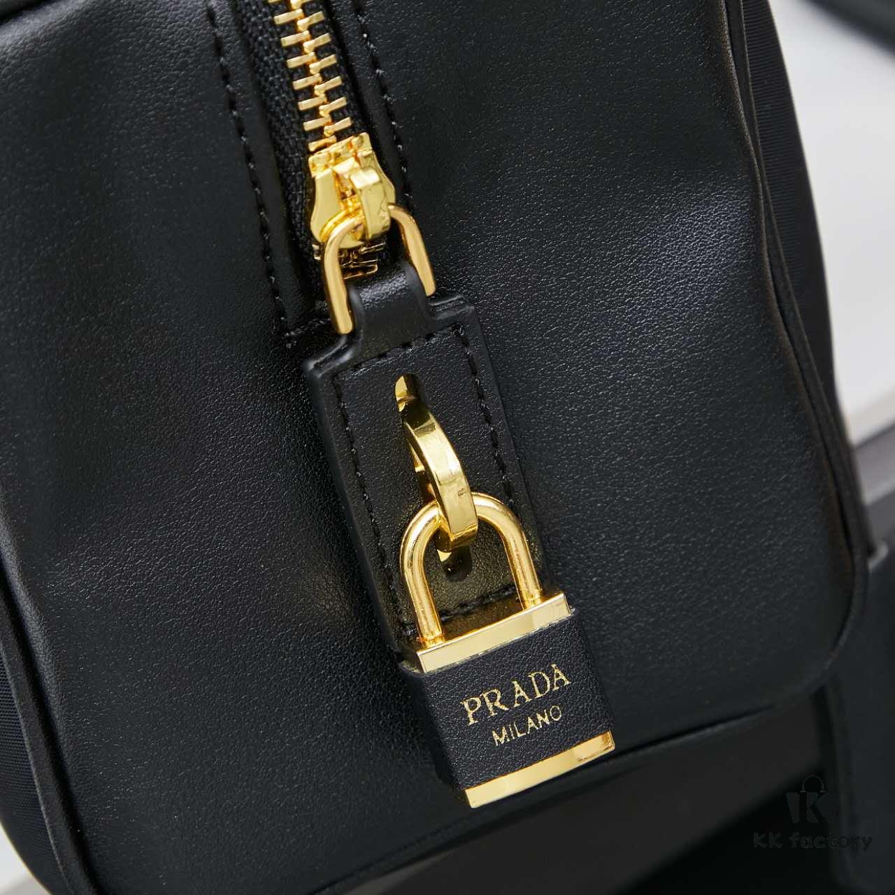 Prada Cabbage Collection Premium Set | Rose Gold Hardware Baguette Bag 🖤|||▓ PRADA Rose Gold Hardware Baguette Bag 🥖