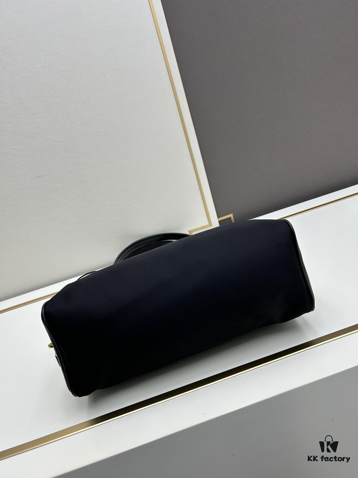 Prada Cabbage Collection Premium Set with Box | Rose Gold Hardware Baguette Bag 🖤|||▓ PRADA Rose Gold Hardware Baguette Bag 🥖