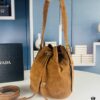 Prada New Suede Brown Collection with Box