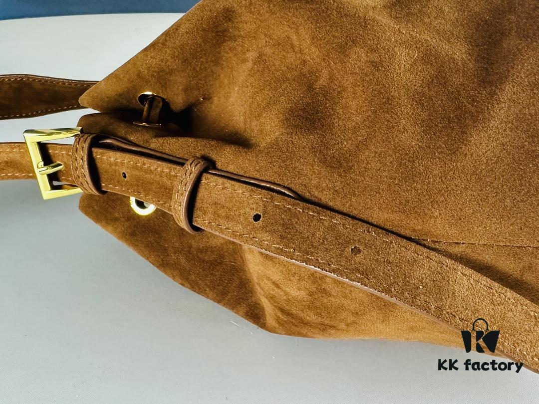 Prada New Suede Brown Collection with Box