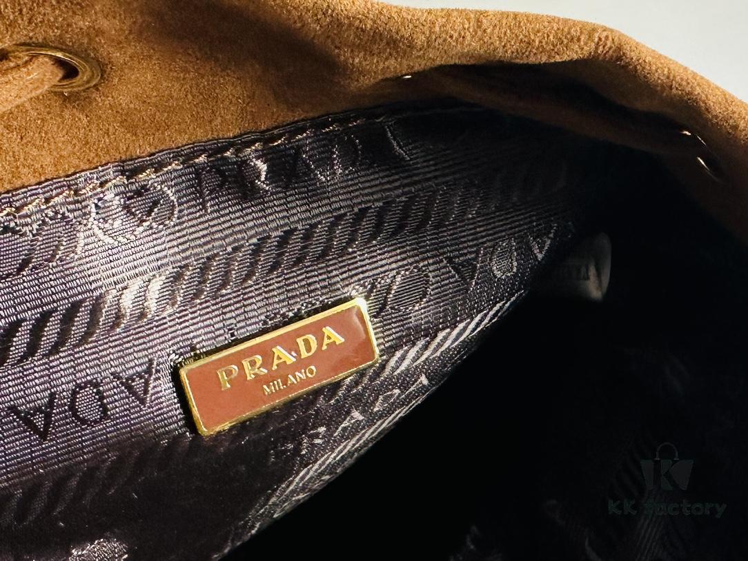 Prada New Suede Brown Collection with Box