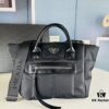 New Size: 44 cm at the opening, 28 cm at the base, height 24 cm, width 17 cm, Model 2347, Stockpiling PRADA Down Bag for Winter