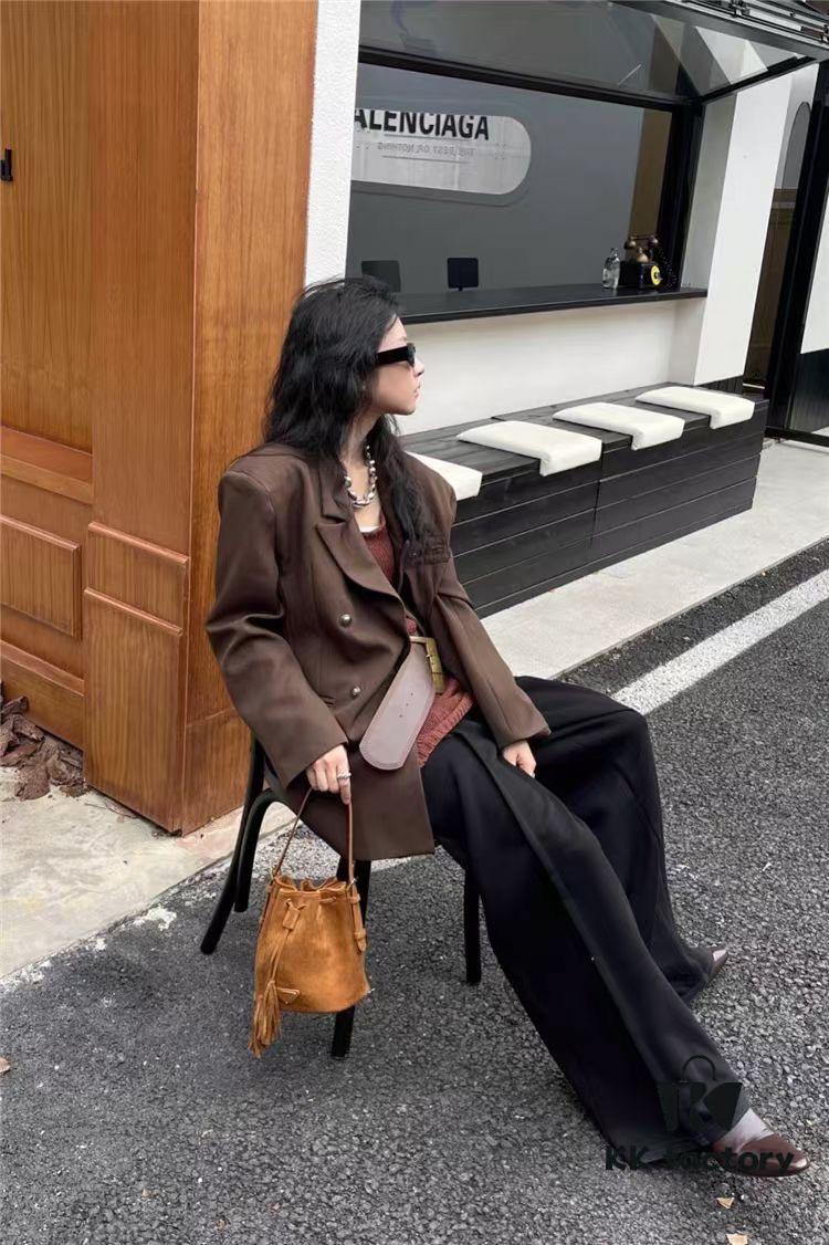 Prada New Suede Brown Collection with Box