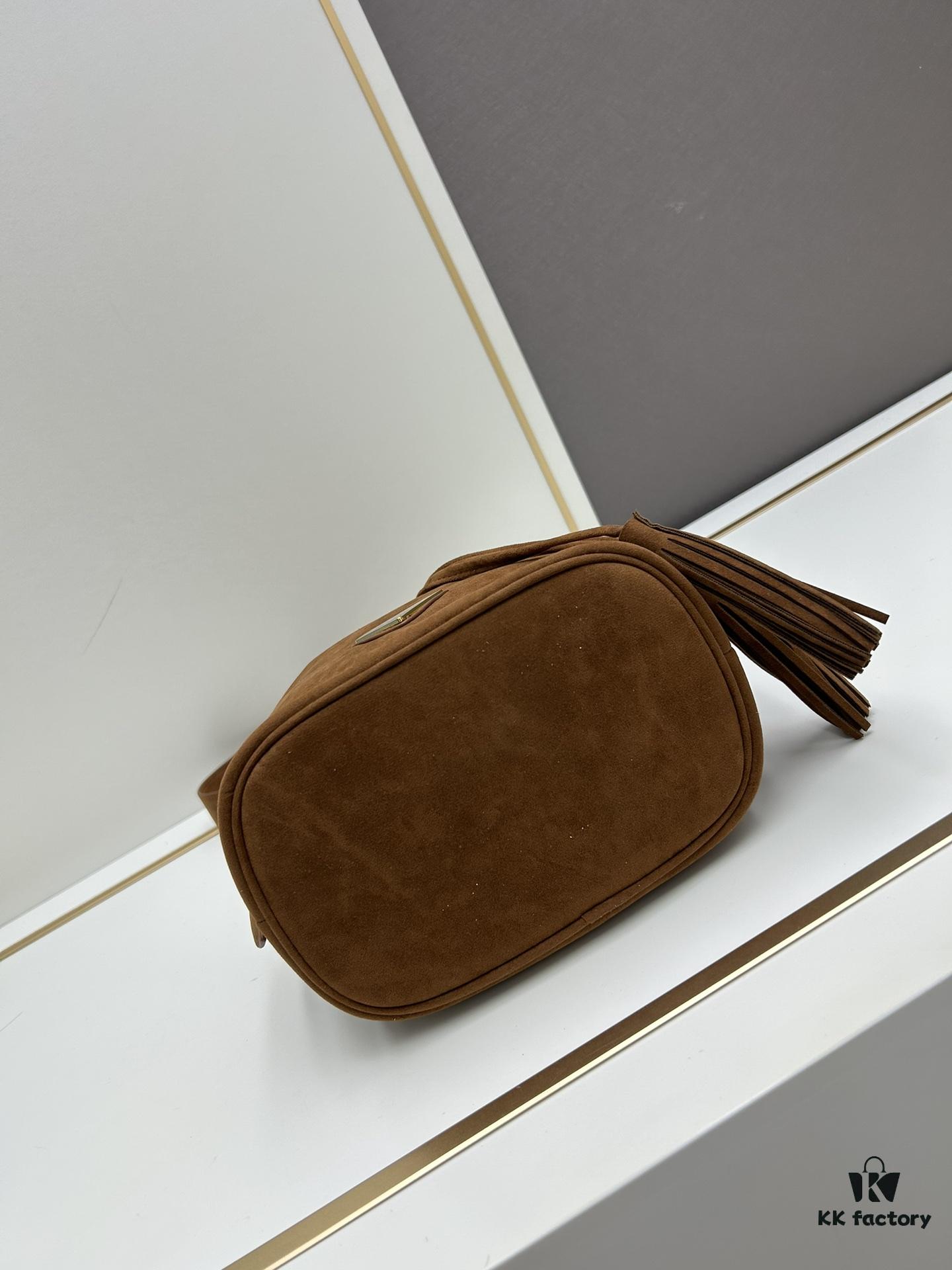 Prada New Suede Brown Collection with Box