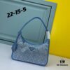 Prada 2021 New Sparkling Rhinestone Hobo Bag with Box