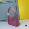 Prada 2021 New Sparkling Rhinestone Hobo Bag with Box