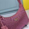 Prada 2021 New Sparkling Rhinestone Hobo Bag with Box