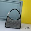 Prada 2021 New Sparkling Rhinestone Hobo Bag with Box