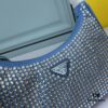 Prada 2021 New Sparkling Rhinestone Hobo Bag with Box